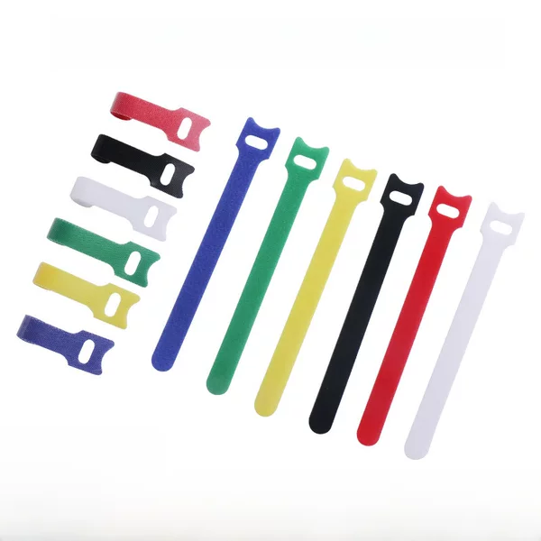 Velcro Tie Strap T-shaped Cat Head Data Cable Storage Tie Strap Nylon Self-adhesive Tie Back-to-back Tie Strap
