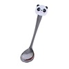 Cartoon cute children's spoon stainless steel, coffee mixing stick PVC from soft rubber, ice cream
