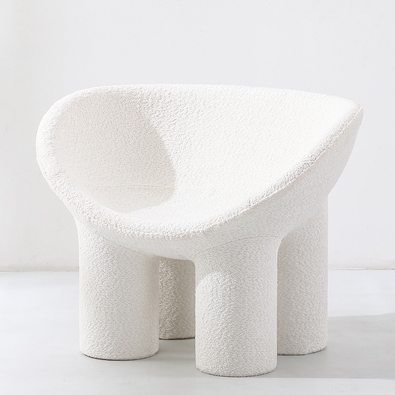Fábrica directa de sillas de piernas nórdicas creativas caseras individuales ins red sofá silla de ocio perezoso al aire libre