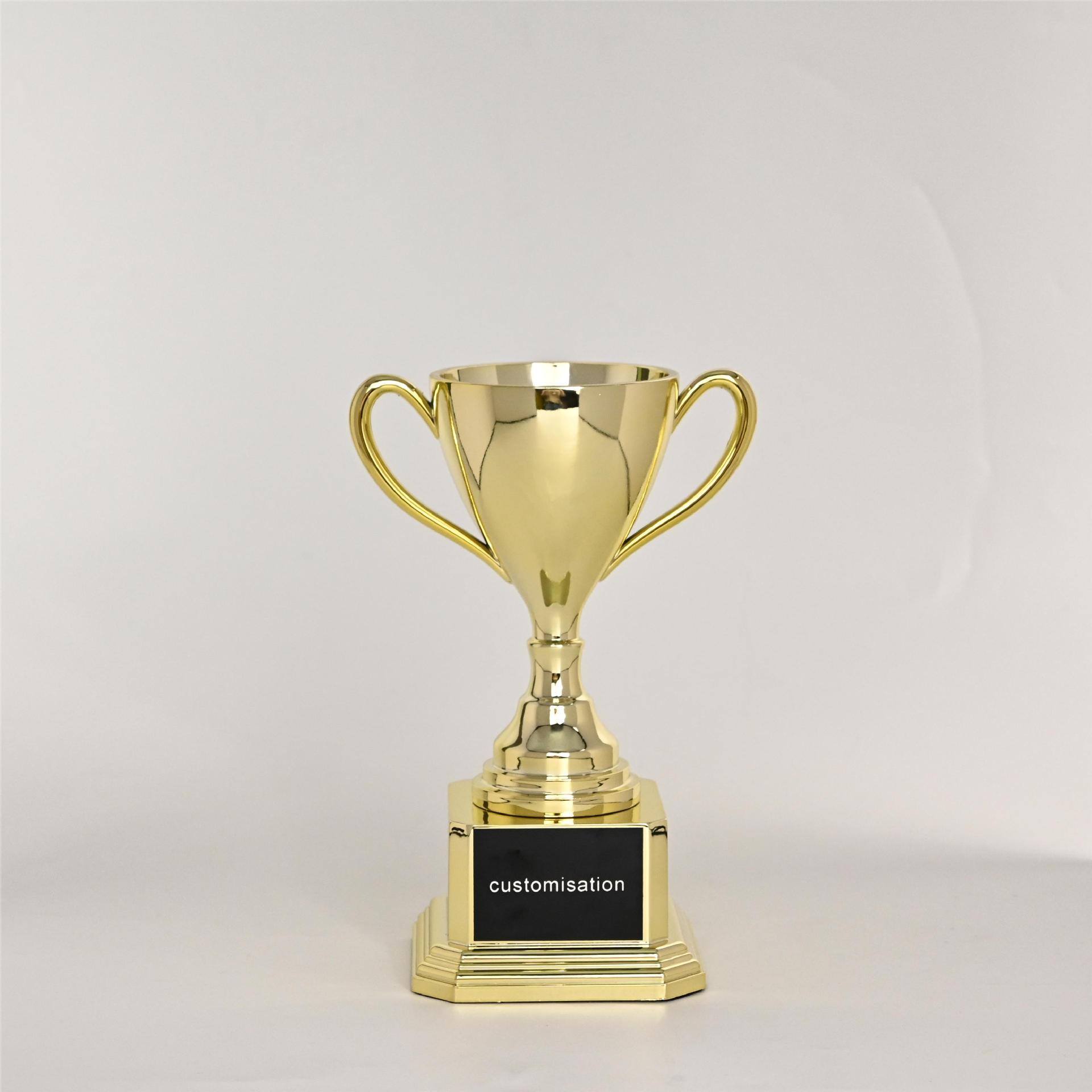 Transfronterizos trofeos generales de alta calidad personalizados corporativos reunión anual de honor concursos de premios oro, plata y bronce grabado trofeo