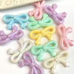 亚克力AB彩色星星蝴蝶结珠手工DIY手串手链项链炫彩串珠散珠批发