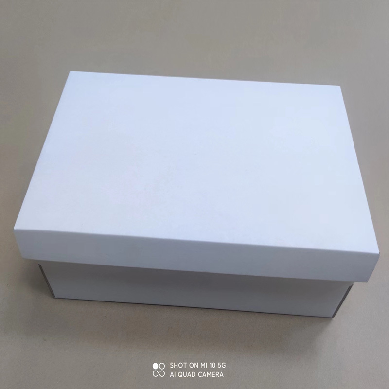 Factory Direct Sales E-commerce Shipping Packaging Box for Clothing, Cosmetics, Hard Paper Box, Kraft Paper Foldable Flip-Top Shoe Box