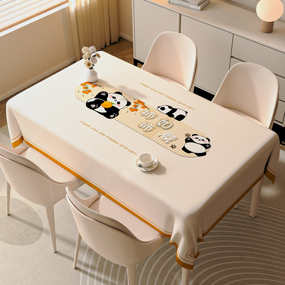 Toal de mesa sin lavado a prueba de agua a prueba de aceite a prueba de quemaduras rectangular 2025 nuevo toal de mesa de comedor de PVC de alta calidad toal de mesa de té