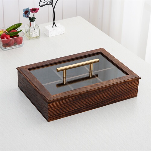 New Year's snack platter candy box dry fruit storage box melon seed fruit platter living room home use afternoon tea compartment ginger tea