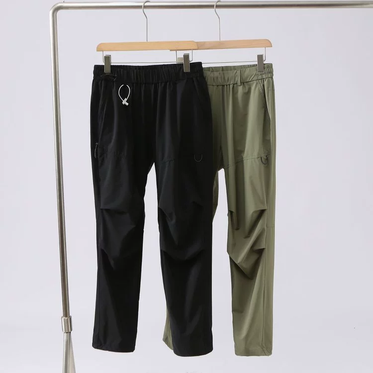 Повседневные брюки, модные, демонстрирующие ваш динамичный жизненный подход, черный, армейский, зеленый, личность Юго-Восточной Азии, уличный китайский стиль