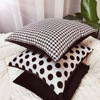 Nordic Black and White Birds Bird Bird Big Polyded Pure Color Polyded Boiler's bedroom Living room Pillow pillow pillow waist pillow -containing core