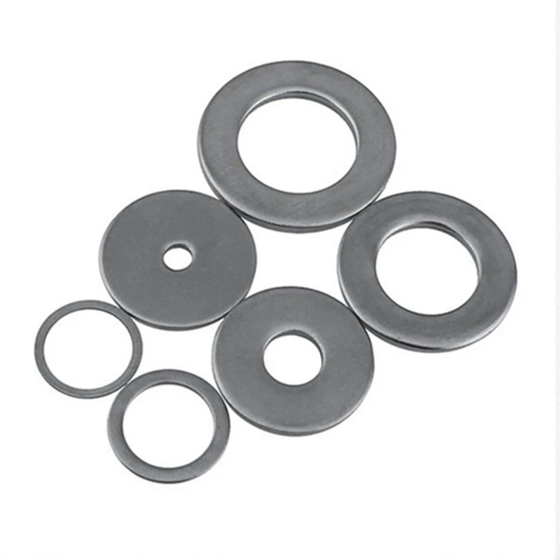 Оцинкованная плоская прокладка класса 4,8 увеличенная и Расширенная круглая прокладка металлическая прокладка утолщенная металлическая прокладка плоская прокладка M3 ~ M45