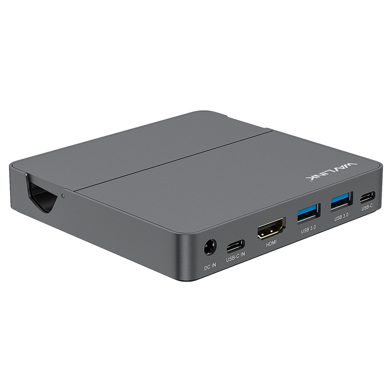 Wavlink Three-In-One Type-C Multi-Function Mobile Phone Docking Station Plug and Play 4K High-Definition Expansion Screen Base