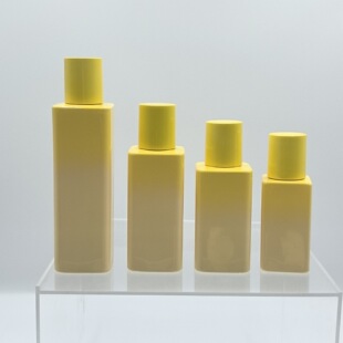 Portable 30/100/120/150ml Square Bottle Lotion Sub-Bottling Pet Body Lotion Skin Care Square Bottle Wholesale