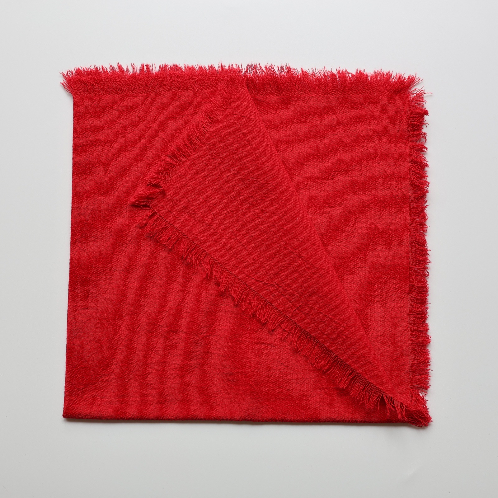 Tejora de servillas bordadas de peluche, tela de algodón, decoración de mesa de comedor, almohadilla simple, toalla de té transfronteriza, toalla cuadrada