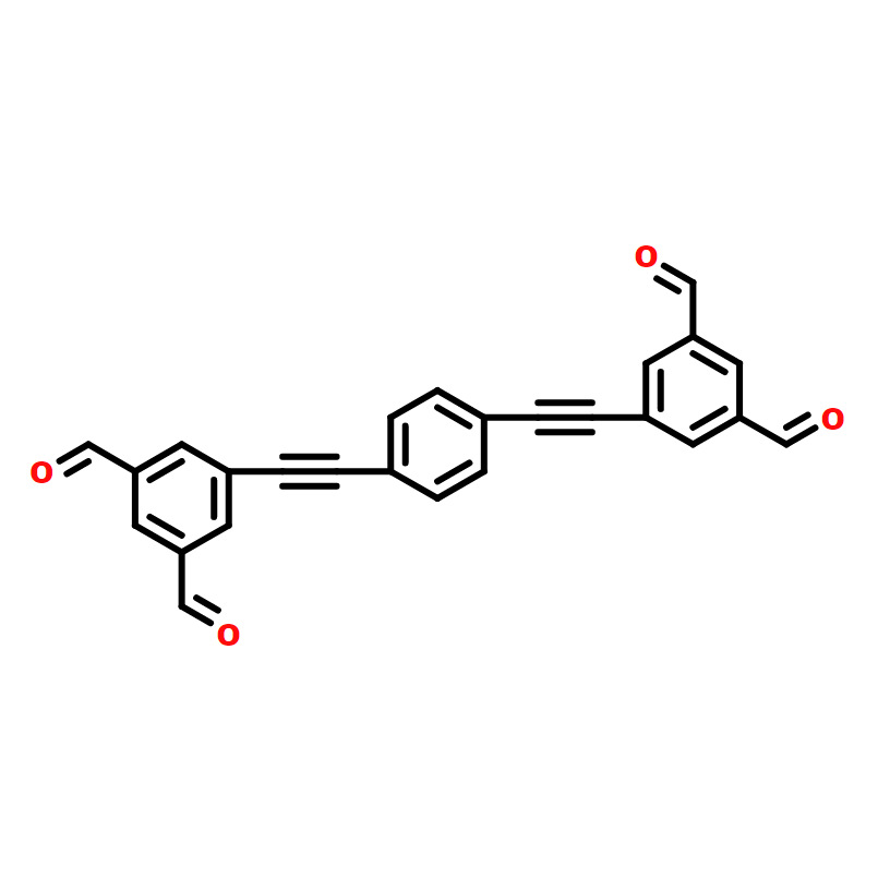 CAS号2380275-60-3；5,5'-(1,4-苯二(乙炔-2,1-二基)二间苯甲醛