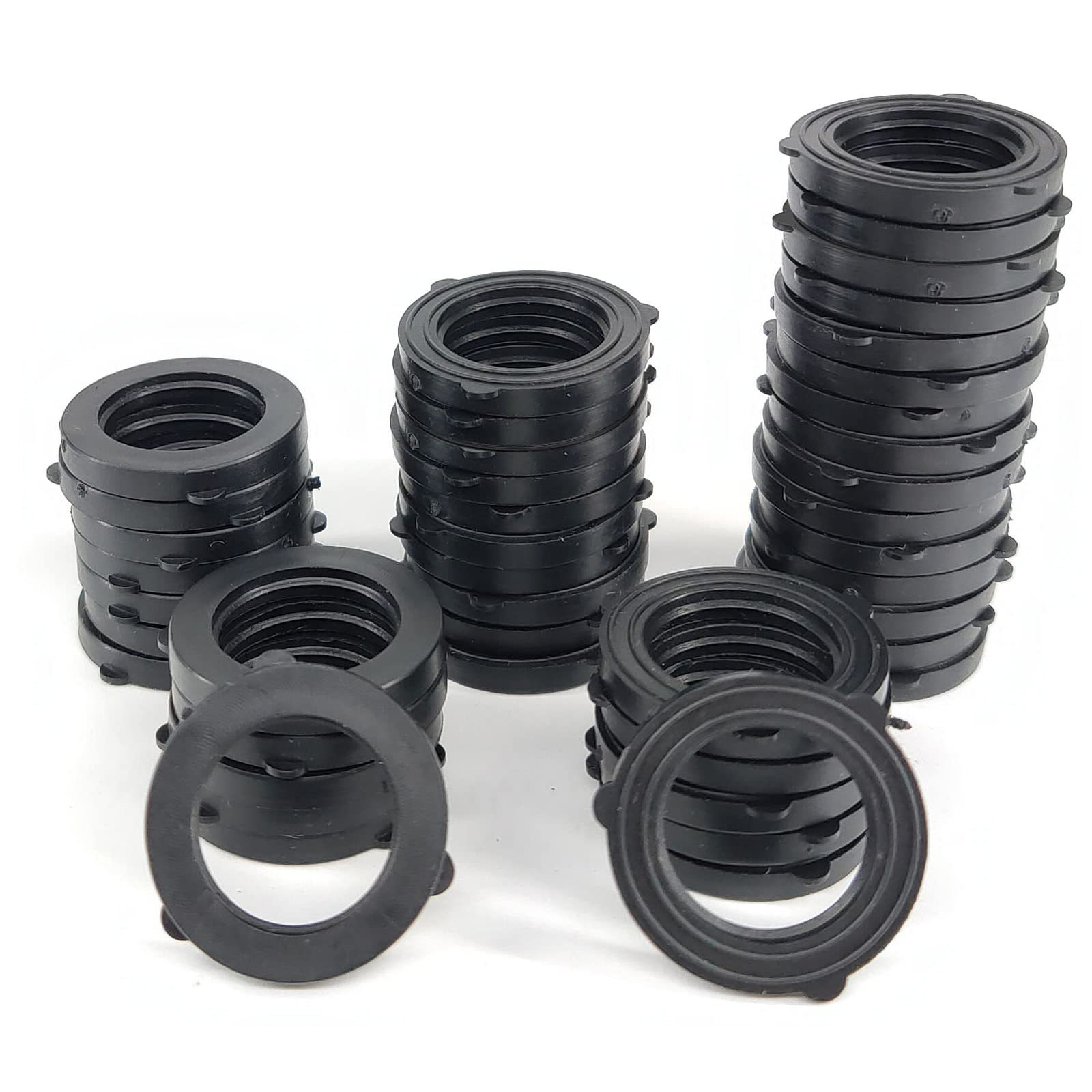 批发加厚橡胶密封垫片6分热水器进水管垫圈波纹管花洒喷头胶垫