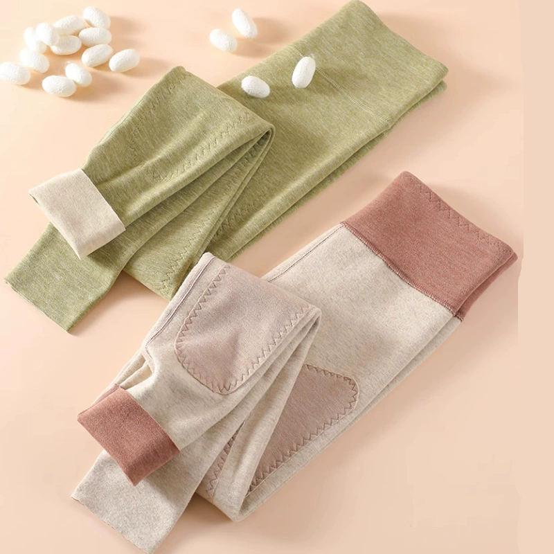 Термобелье из Woolen velvet теплые брюки, наколенники, лосины, утолщенные