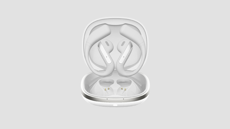 款款YJ55智能蓝牙耳机开放半入耳气传导真无线运动长续航蓝牙耳机|undefined