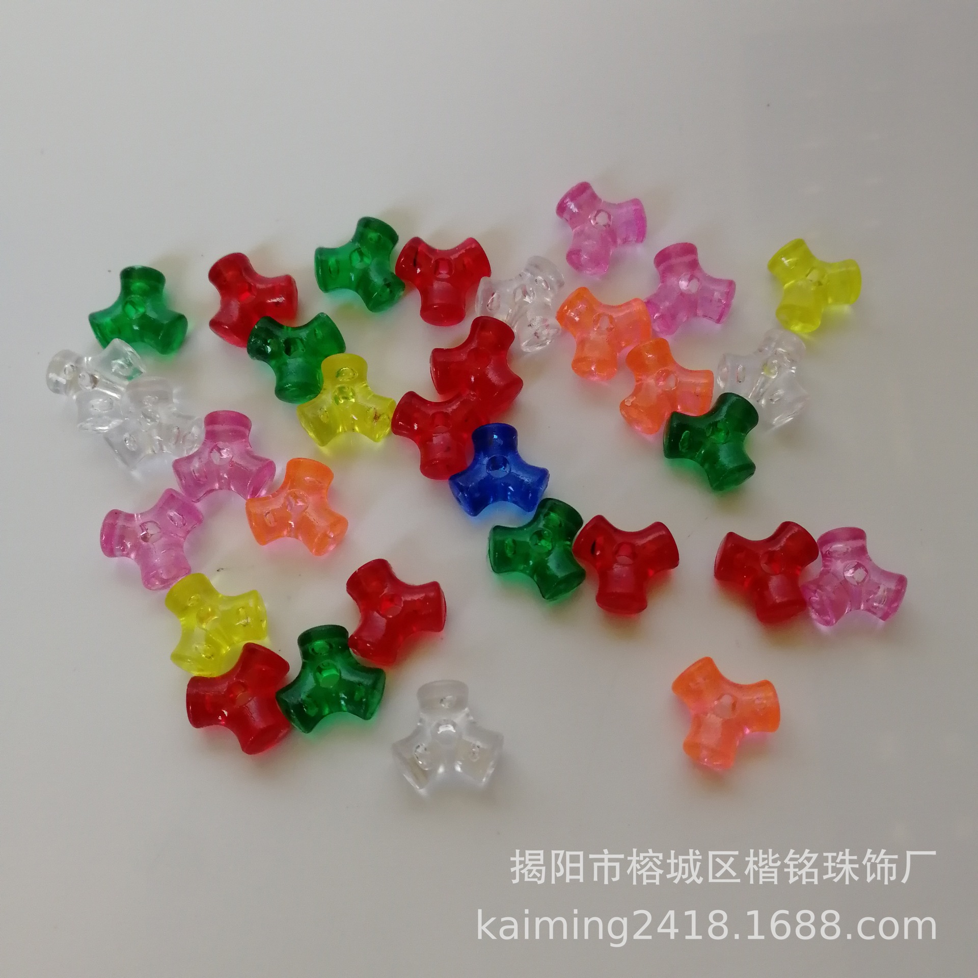 ����ֱ��10mm����Tri Beads�������ͷ���ͯDIY����ʥ����Ʒ���