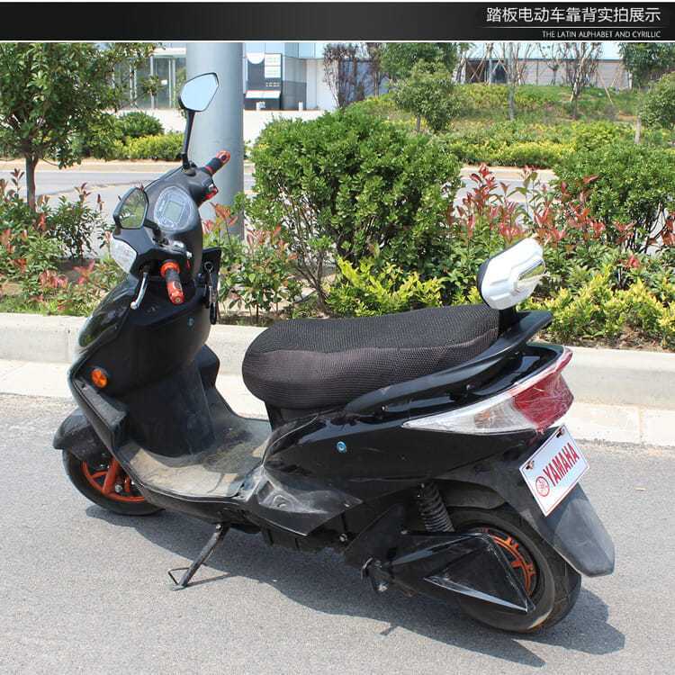 Electric Motorcycle Modified Rear Backrest Suitable for Ghost Fire Swift Eagle Thunder King Scooter Rear Seat Cushion Bracket
