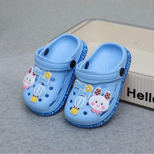 EVA Clog Shoes for Toddlers—Cartoon Rabbit Design, Waterproof, Soft Sole, Non-Slip, for Infants and Babies—Kids' Style