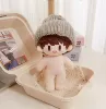 Glossy beanie gray 10cm
