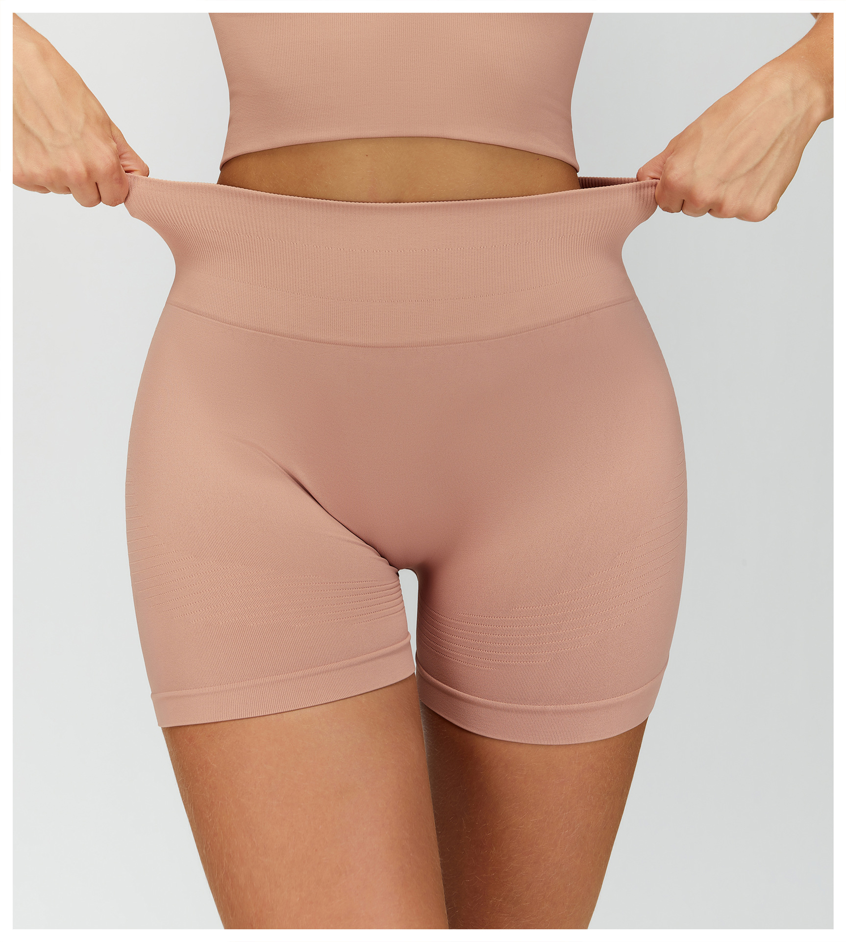 Seamless High-Waisted Yoga Shorts For Women – Peach Lift Design, Squat-Proof Workout Shorts For Gym, Running & Outdoor Activities_ecoleips.com