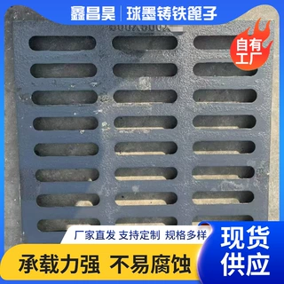 加工定制球墨铸铁篦子雨水污水下水道排水用轻型套箅子雨水篦子