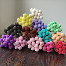 花卉diy永生花材料包黄金球干花创意装饰ins拍照道具花万家