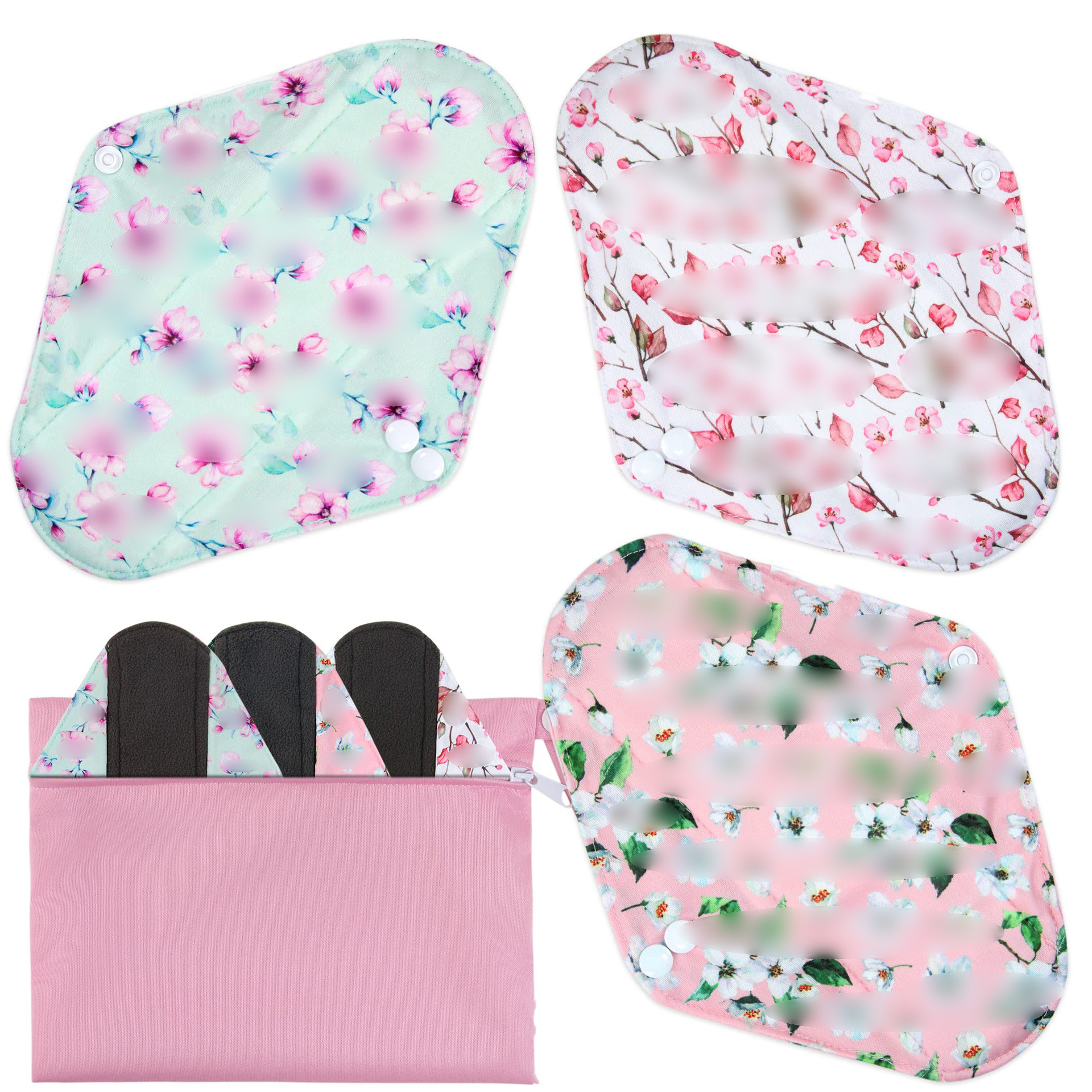 Customized Washable Sanitary Pads, Cotton Sanitary Pads, Maternity Pads, Nursing Pads, Maternity Sanitary Pads, Factory Wholesale Processing and Customization