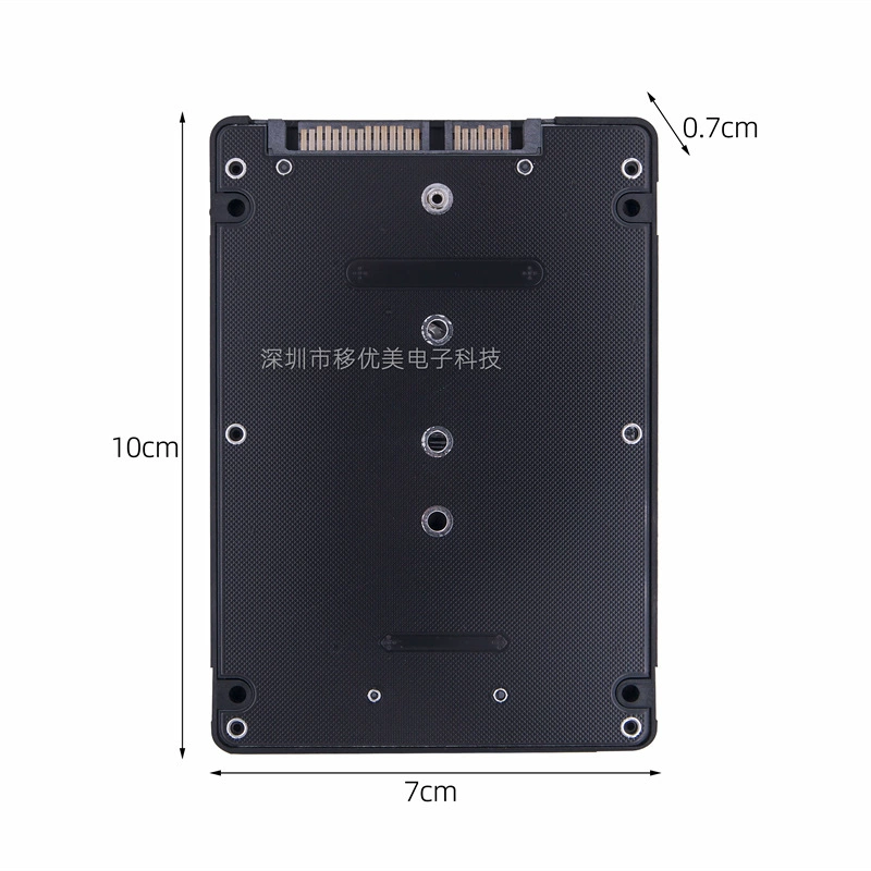 M.2 твердотельный NGFF жесткий диск SSD к 2.5 серийный порт SATA протокол ноутбук встроенный адаптерная карта коробка полурасширенная