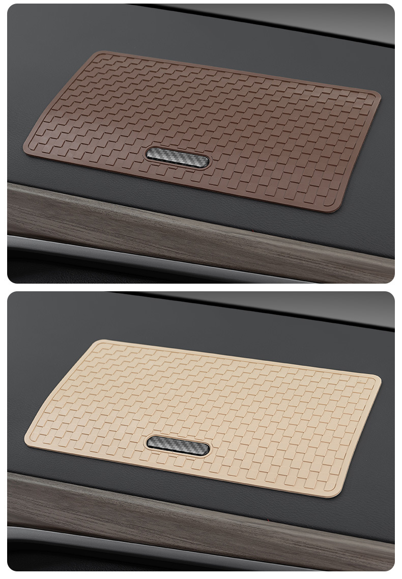Cross-Border Hot-Selling Car Anti-Slip Mat, Silicone Storage Mat for Car Dashboard, High-Temperature Resistant Dashboard Mat
