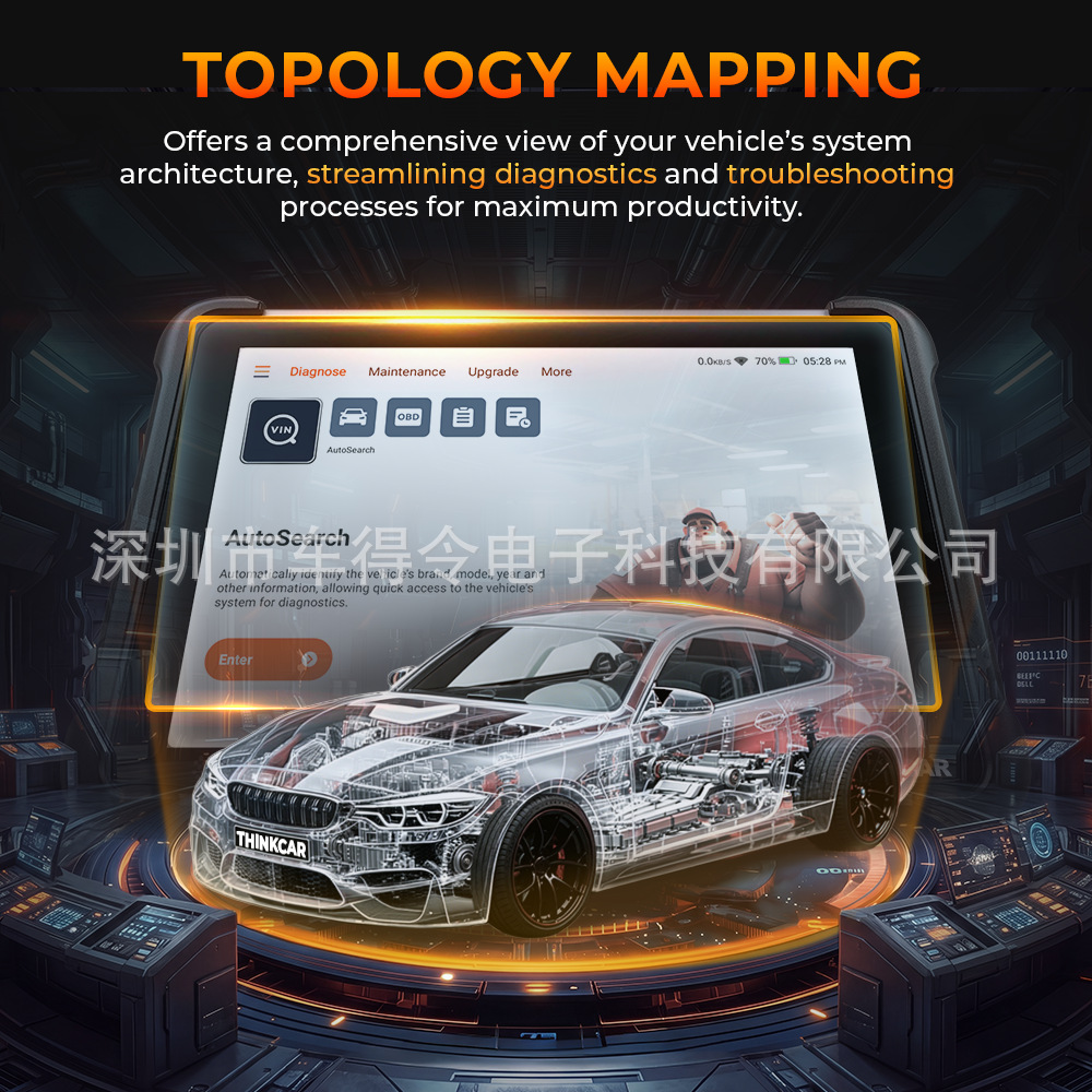 THINKCAR 689BT PRO AI All System Diagnostic Tool Scanner