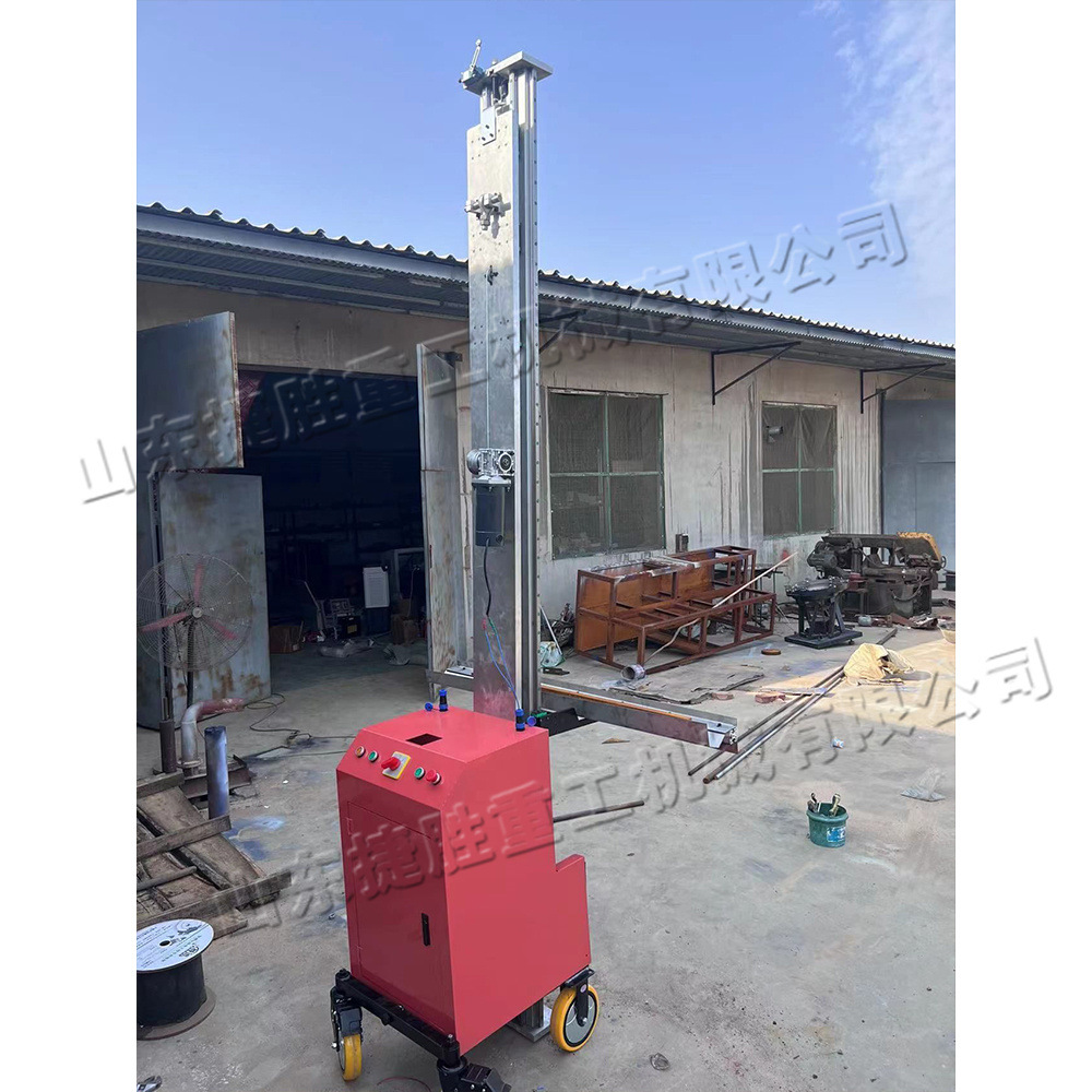 Decoración doméstica raspadora automática de masilla de cal máquina de pared de pasta pequeña máquina de raspadora de mortero de cemento de rueda