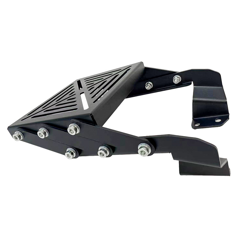 soporte de cola plegable telescópico universal de desmontaje rápido para montar el marco de cola móvil deslizante de la motocicleta LC135