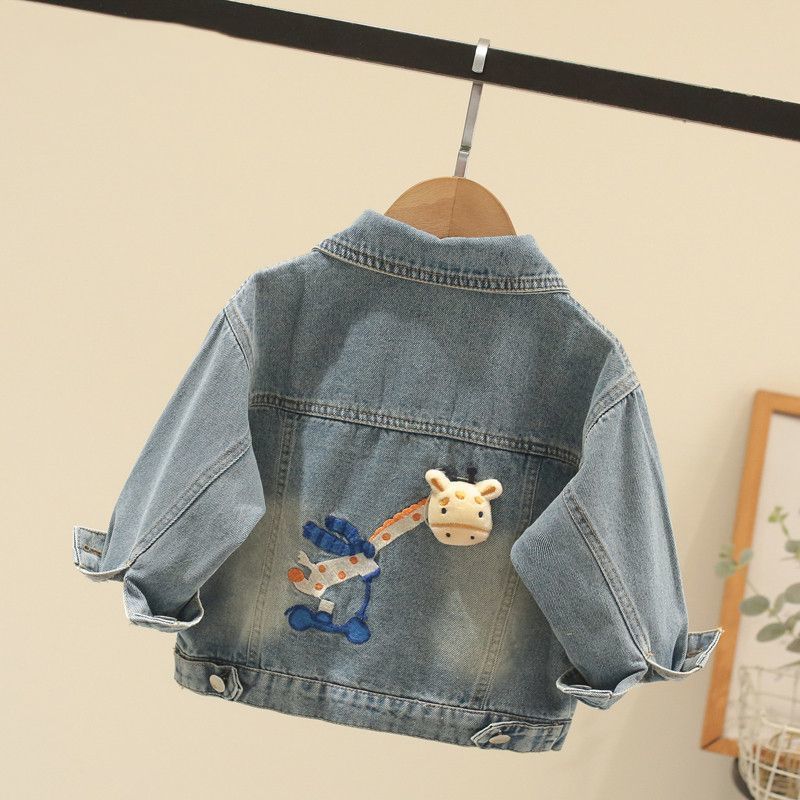 Uşaq üçün cins jaket, oğlanlar üçün yazlıq yüngül gödəkçə