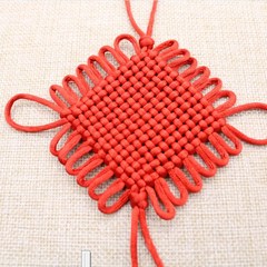 Factory wholesale four No. ten small Chinese knot handmade polyester featured gift festival supplies multiple sizes