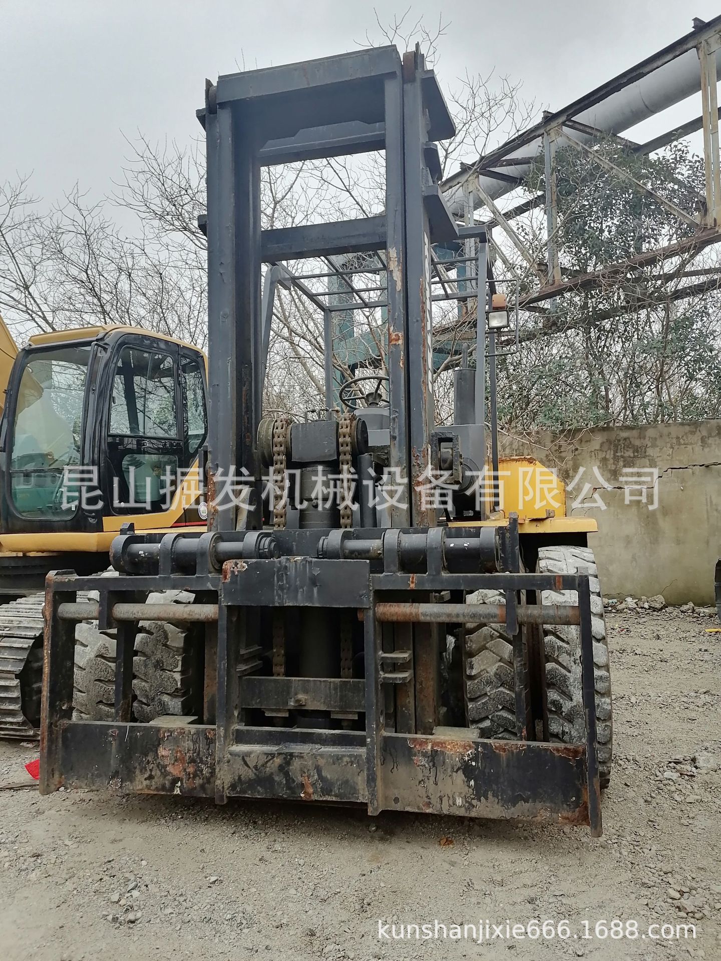 二手小松30吨叉车 KOMATSU PD300叉车