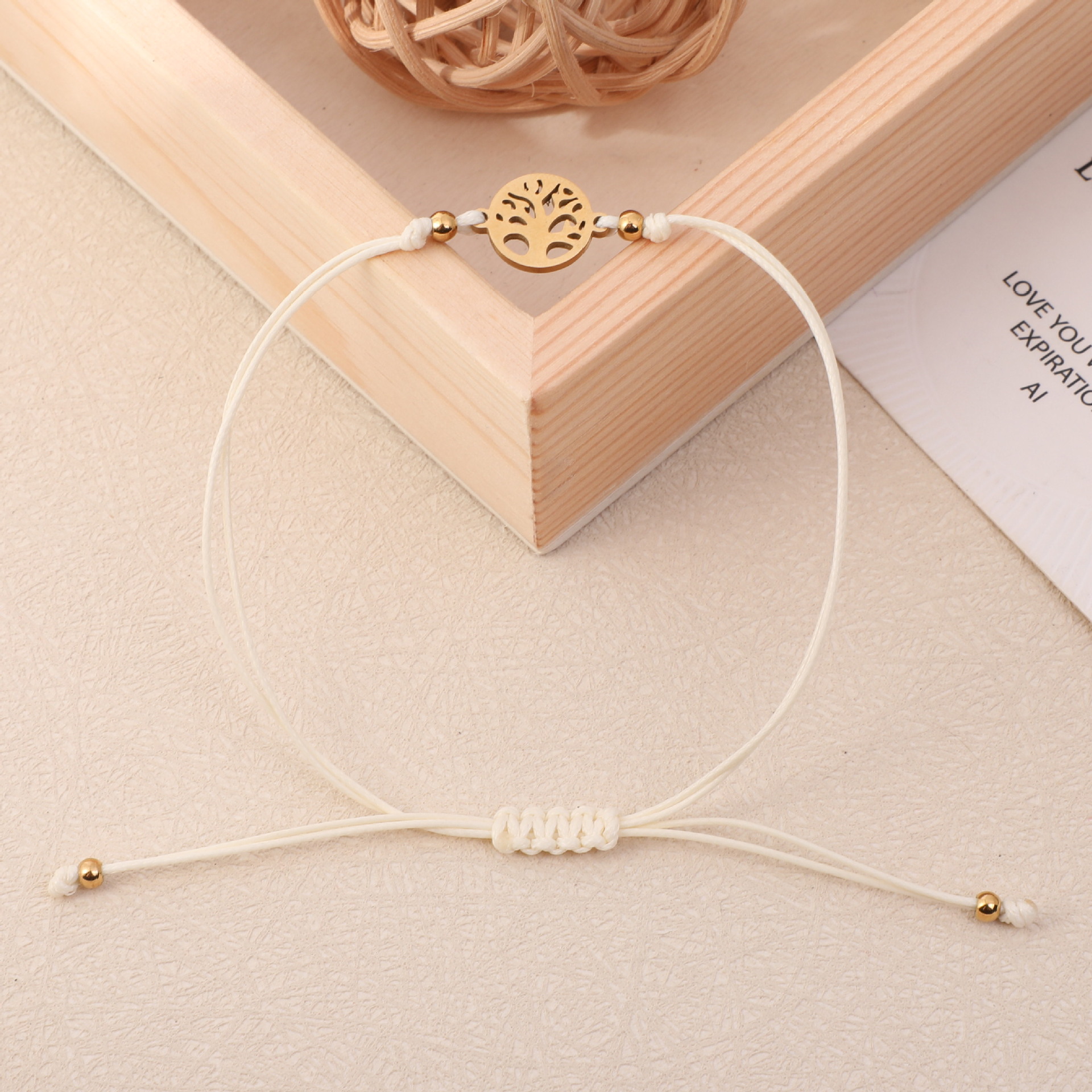 5g Weight 304 Stainless Steel Pendant Material Bracelets, Drawstring Bracelets Classification 304 Stainless Steel, rope Chain Material cable chain, Cord String Chain Type 1 Piece, 1 Set Quantity Daily Occasion 304 Stainless Steel, rope Material Tree, Heart Shape Pattern All Seasons Season Women's Gender Plating Design Basic Style Basic Tree Heart Shape 304 Stainless Steel Rope Cable Chain Cord String String Bracelets Wholesale 8