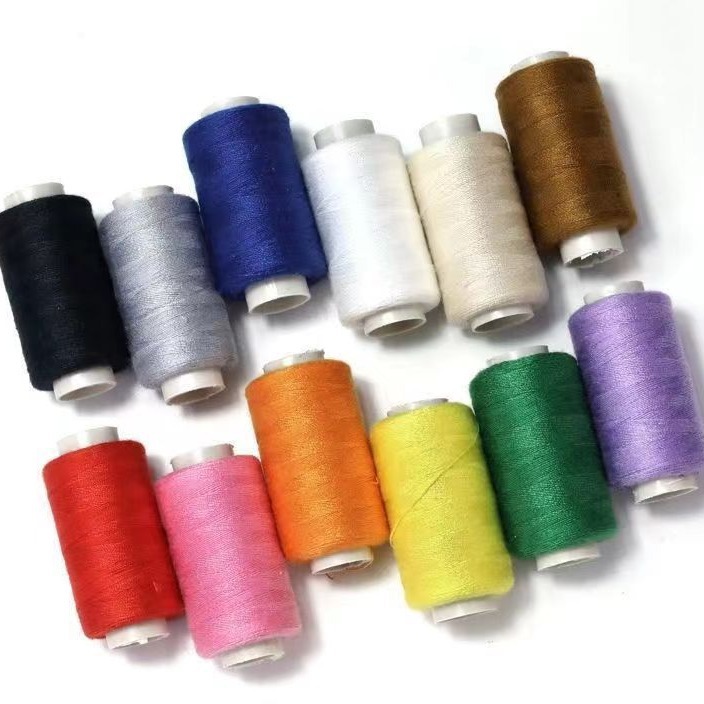 Hogar de buena calidad dormitorio de estudiantes hilo de coser bordado costura costura hilo de ropa fábrica spot al por mayor