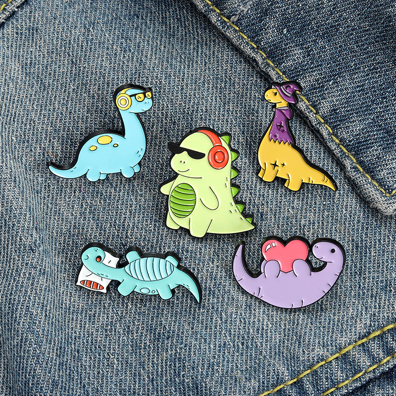 Mode Dinosaure Alliage Placage Unisexe Broches display picture 3