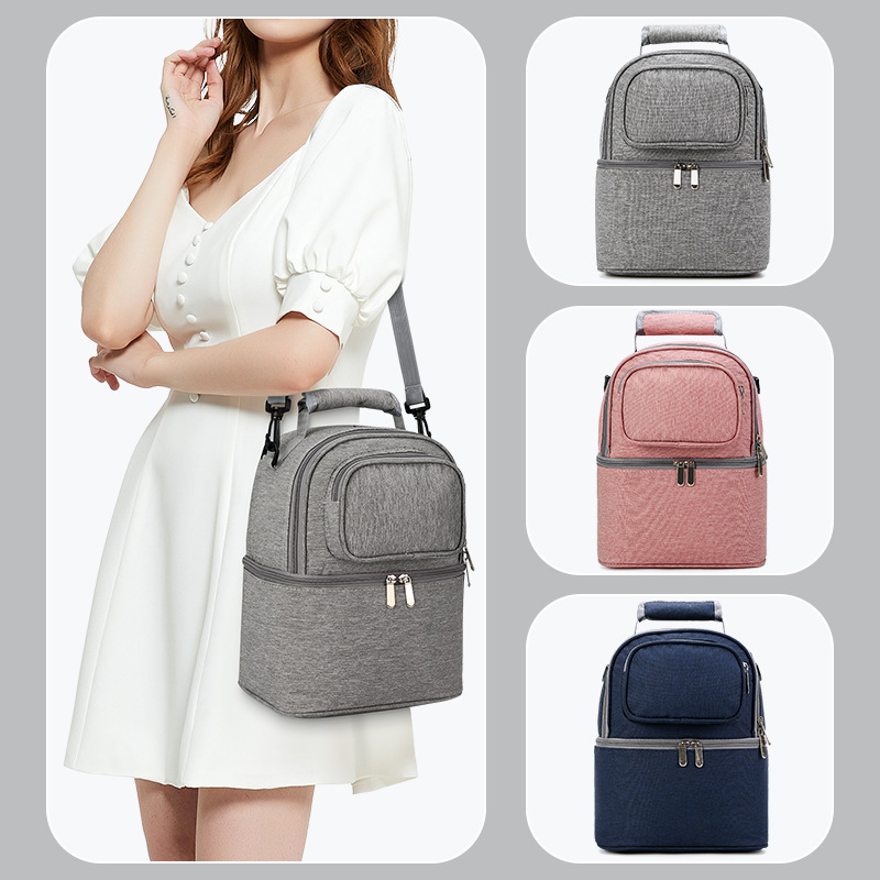 Expo New Mommy Bag Milk Preservation Ice Bag Baby Refrigerated Nursing Bag Insulated Milk Storage Backpack Logo Printing