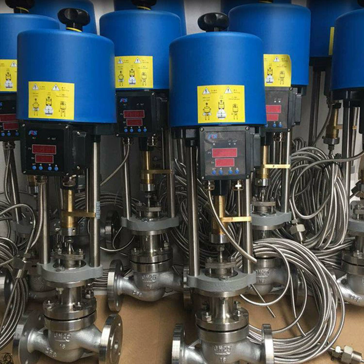 ZZWPE-16P DN100 автономный электронный регулирующий клапан из нержавеющей стали 304, регулирующий клапан ZZWPE