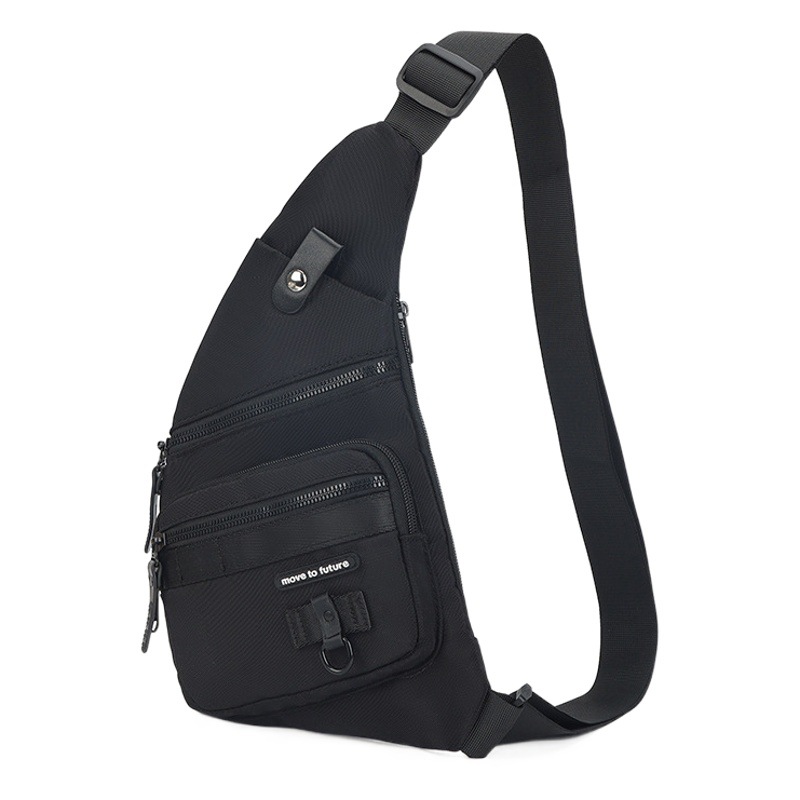 Bolso de pecho para hombre Shengxi Road bolso de hombre bolso de mensajero de moda bolso de pecho casual de estudiante para hombre pequeño bolso de hombro para hombre al aire libre