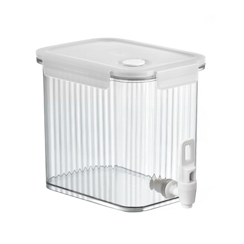 Household refrigerator beverage bucket cold kettle with faucet fruit tea cold brew kettle juice lemon tea cold kettle