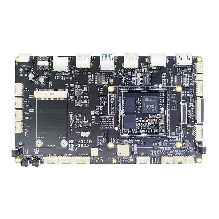 Плата разработки Jingchen S905D3, плата на ядре S905D3 1.2T NPU, Amlogic Rongpin RP-S905 высокопроизводительная