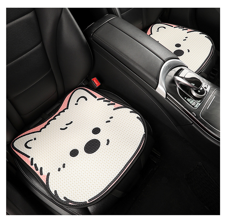 Car seat cushion for all seasons, goddess-style seat pad, summer breathable and ventilated seat cover, high-end non-slip new seat cover