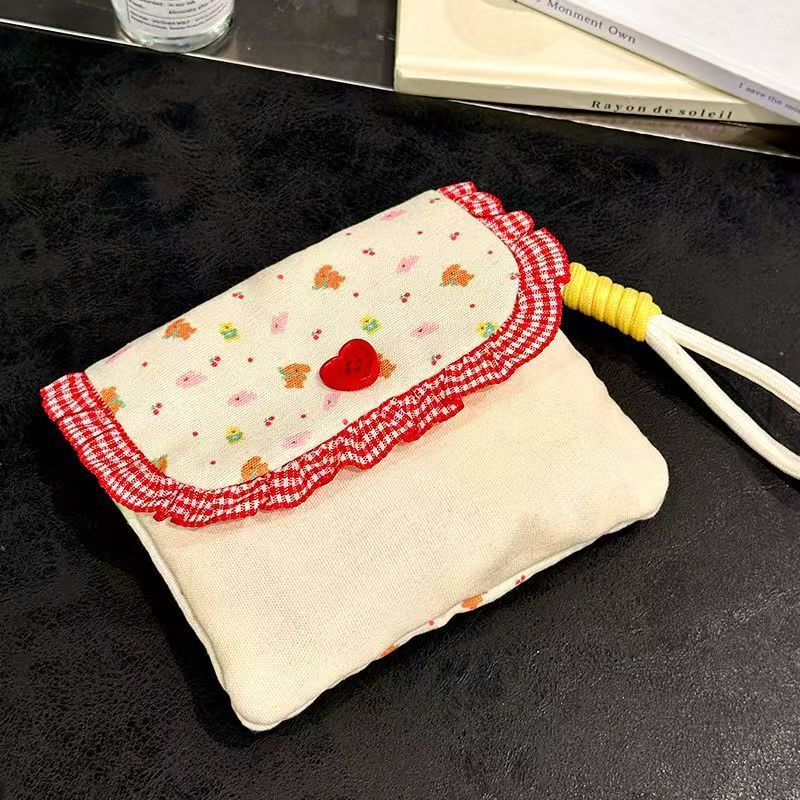 クロスボーダー豆腐バッグミニ小銭入れ大容量メッシュポーチドーパミンメッシュレディース口赤バッグカラー|undefined