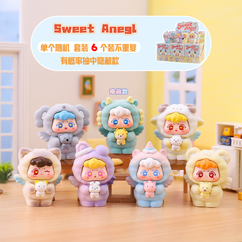 New Cute Figurines, Popular Internet Sensation Blind Boxes, Sweet Anegl Trendy Toys, Desktop Decorations, Souvenirs New Cute Figurines, Popular Internet Sensation Blind Boxes, Sweet Anegl Trendy Toys, Desktop Decorations, Souvenirs