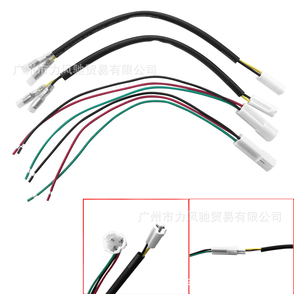 Para Yamaha YZF 600 R6 motocicleta YZF-R6 señal de giro adaptador de enchufe