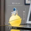 Blue planetary astronaut
