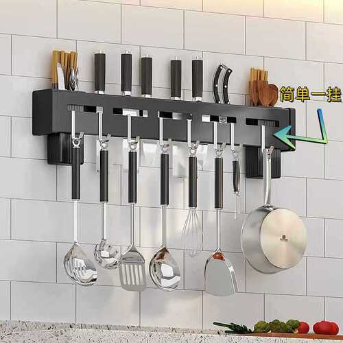 Stainless steel square tube hook household S-shaped hook flat hook hook flat clip hook storage rack hook removable hook
