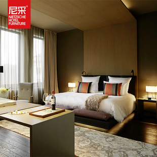 Star brand hotel business convenience hotel guest room suite full set of furniture