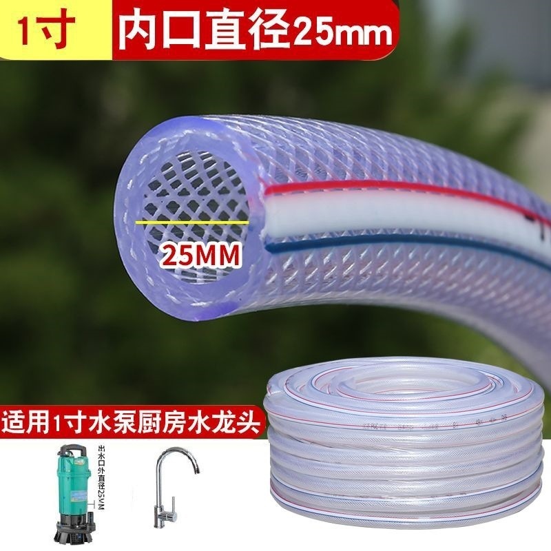 进口家用无味水管四季软水管4/6分1寸防冻塑料水泵管放水管胶|undefined